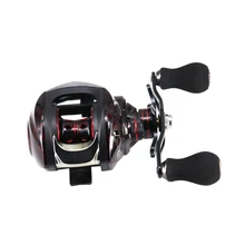 Рыболовная катушка металлическая Baitcast Катушка 5+ 1bb Peche морская соленая вода/Пресноводная Vissen приманка литье 6,3: 1 Карп Рыбалка EVA ручка