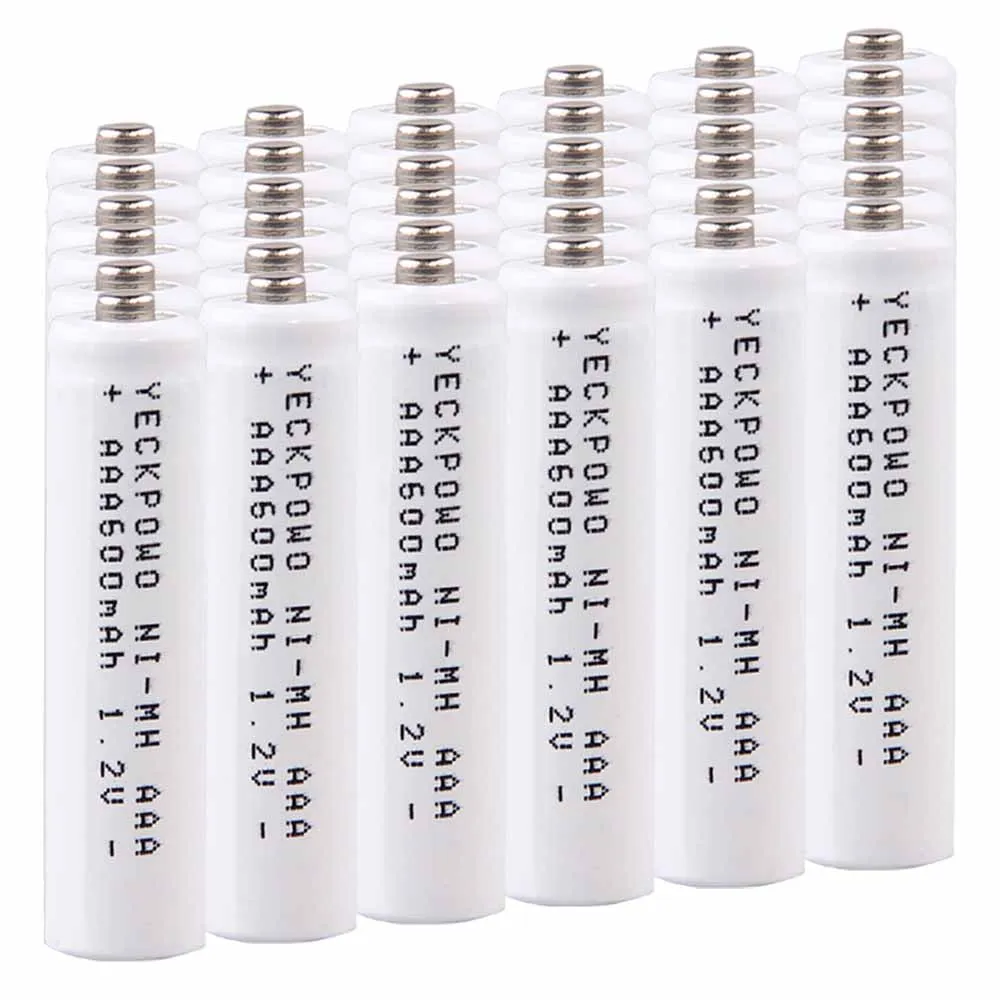 Lowest price 36 piece AAA battery 1.2v batteries rechargeable 600mAh