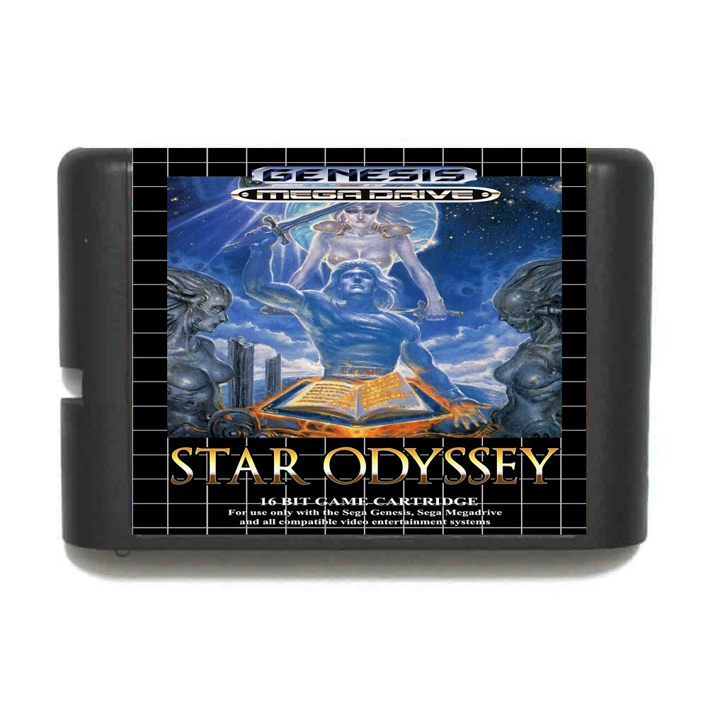 

Star Odyssey 16 bit MD Game Card For Sega Mega Drive For Genesis