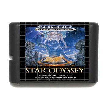 

Star Odyssey 16 bit MD Game Card For Sega Mega Drive For Genesis