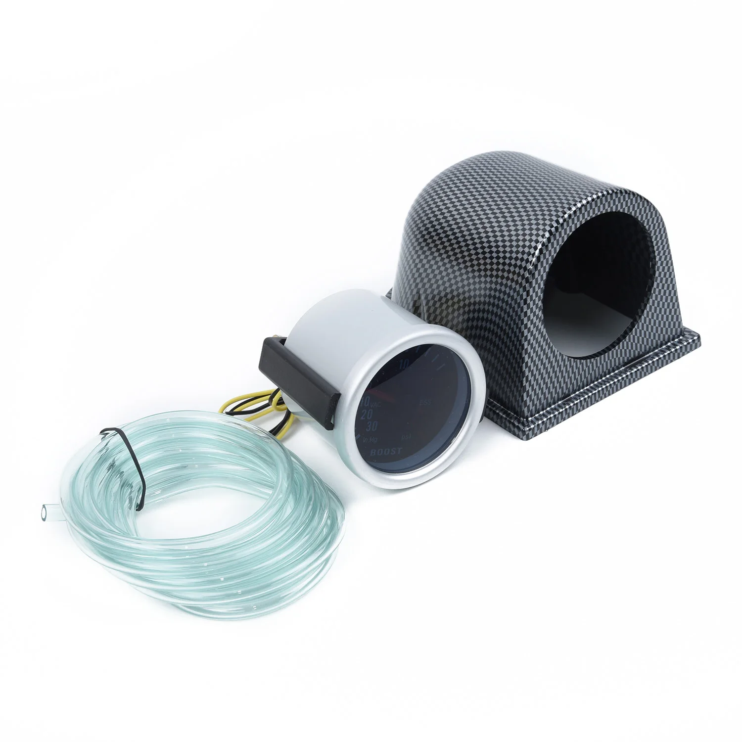 Medidor de Impulsionador Psi com Pod Turbo Alta Qualidade 52mm Carro Led Ponteiro 0-30 Medidor Impulsionador 2 '' 10 Cheap Medidores Boost
