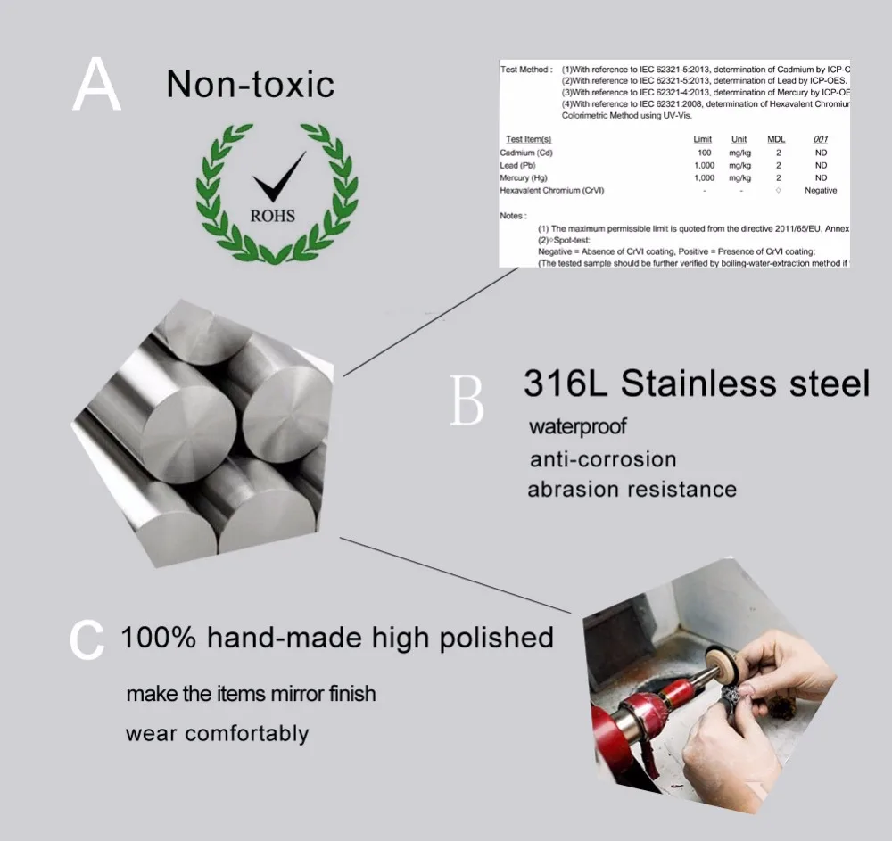 Alianza "Signum" Personalizable en Acero Quirúrgico | Grabado Exclusivo | Dalesha - Imagen 4