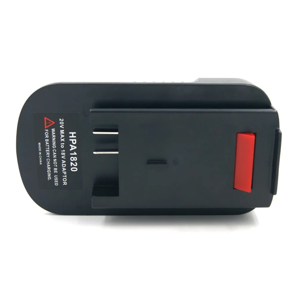 20 В литиевая батарея до 18 Nicd nimh аккумулятор адаптер конвертер для Black Decker Мощность