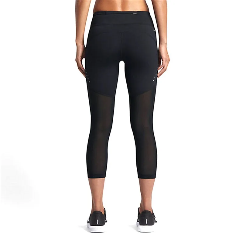 Оригинальное новое поступление NIKE PWR EPIC LX CROP COOL женские облегающие шорты для бега