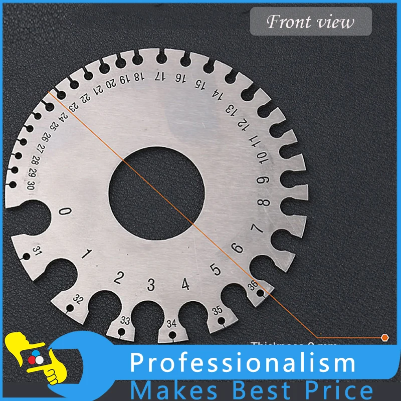 precision round awg swg wire gauge to measure sheet metal thickness 30 gauge sheet metal thickness