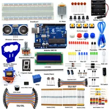 Adeept DIY Electric Arduino Starter kit for Arduino UNO R3 Ultrasonic Distance Sensor with Guidebook Freeshipping Book diykit