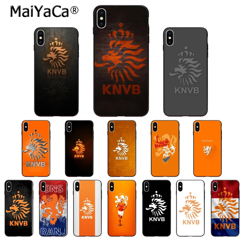 

MaiYaCa Netherlands national football van Dijk TPU Soft Silicone Phone Case for Apple iPhone 8 7 6 6S Plus X XS MAX 5 5S SE XR