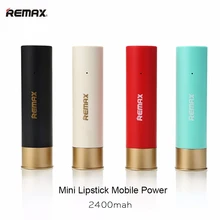 Remax 2400mAh Mini Bullet Design Power Bank Backup Extra PowerBank Universal External Battery Pack Emergency Backup Power RPL-18