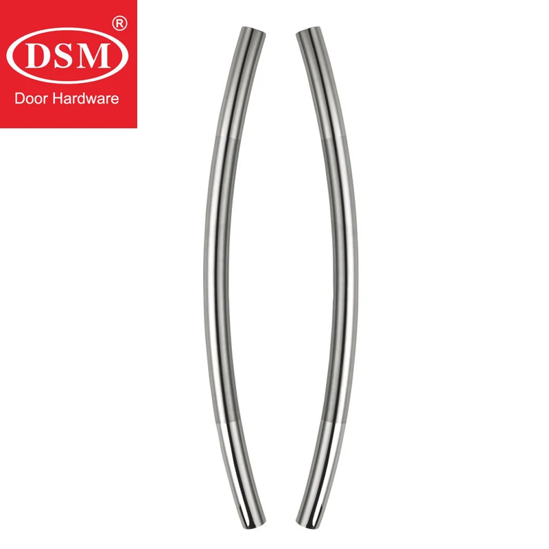 Arch Shaped 304 Satin Stainless Steel Entrance Door Pull