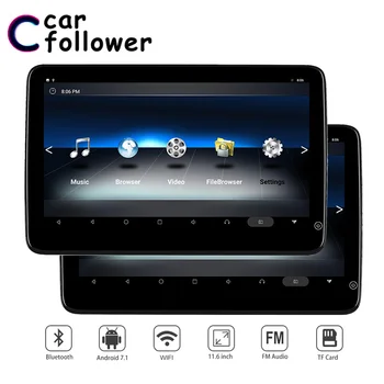 

Car Monitor Android 7.1 TV Headrest 12.5 Inch HD 1080P 2.5D Ultra-thin Touch Screen DVD Player WIFI/Bluetooth/USB/SD/HDMI/FM MP5