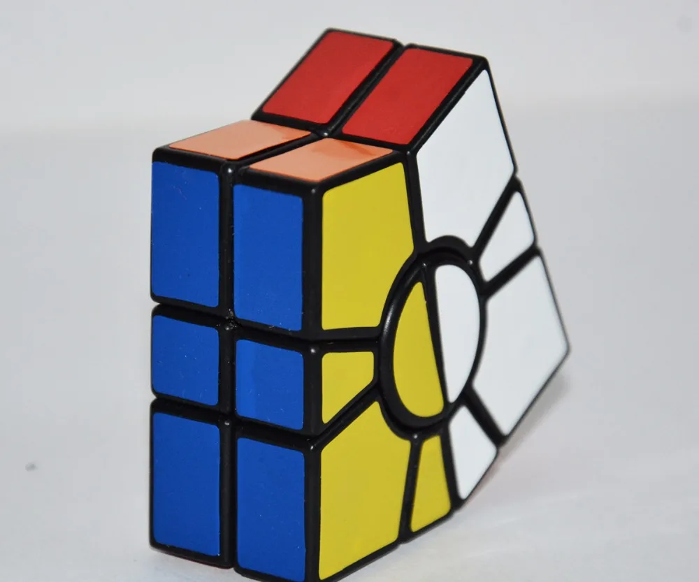 Высококачественный бренд QJ 2x2x2 2-слойный SQ-1 скоростной магический куб головоломка куб твист игрушки развивающие игрушки специальные игрушки