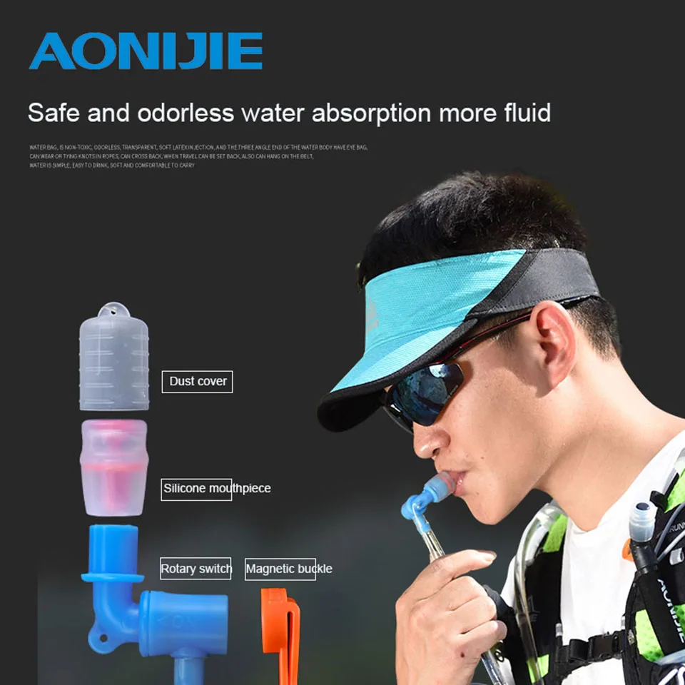 AONIJIE 1.5L 2.5L Велоспорт гидратация водонепроницаемый рюкзак для активного отдыха Спорт рот водный Пузырь Мешок Кемпинг Туризм альпинистское снаряжение для бега