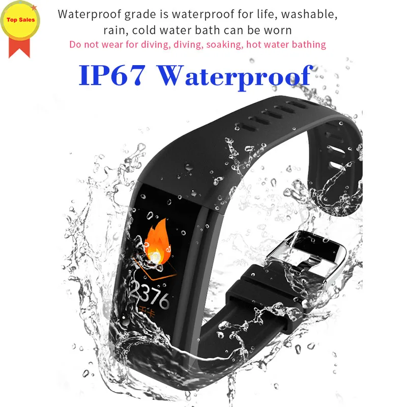

Female Physiological Reminder Smart Blood 2019 new Pressure Sport Dynamic Heart Rate Monitor Smart Bracelet Watches Long Standby