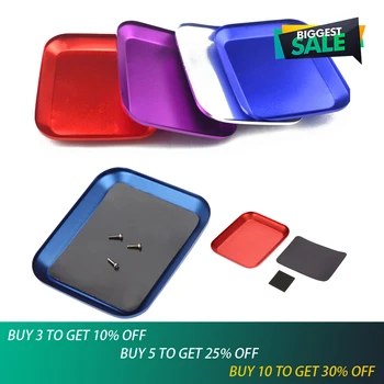 

1pcs New Aluminium Screw Tray with Magnetic for RC Model Phone Repair