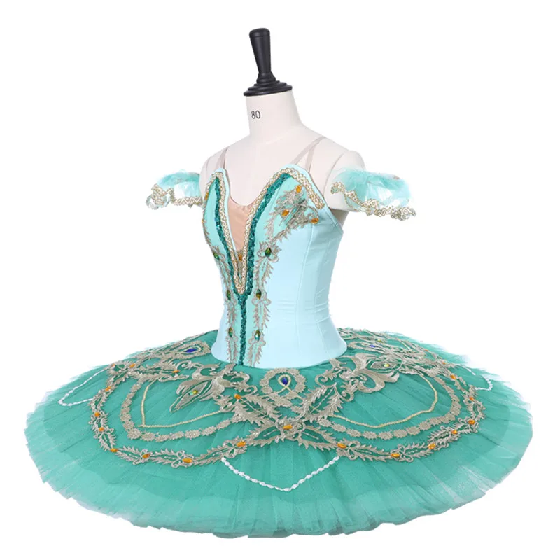 Балетные платья, балетные костюмы, балетные пачки, ulnara in Ballet Le Corsaire Esmeralda, Medora green