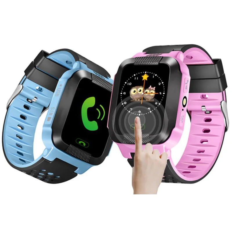 Waterproof Baby Watch Fashion SIM Card Kids Smart Watch Child Wristwatch With Remote Camera SIM Calls Gift For Children