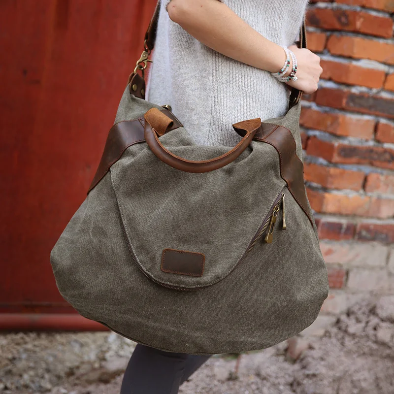 Bolso grande informal de lona para mujer, bolso cruzado de hombro, de cuero  de gran capacidad, envío gratis, 2019|bags for women|bag forbags free  shipping - AliExpress