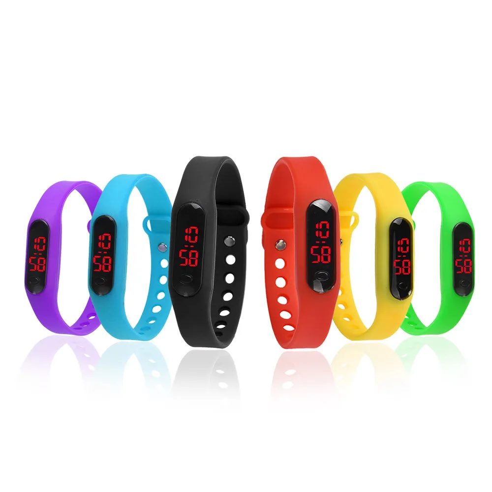 

OTOKY Rubber LED Womens Mens Top Brand Sports Bracelet Digital Wrist Watch Fashion Watch 2018 B10