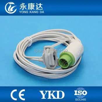 

3pcs/pack General medical supplies with Neonate wrap SpO2 Probe current sensor for Bruker (Odam) all as DC-3002 3m 12pin