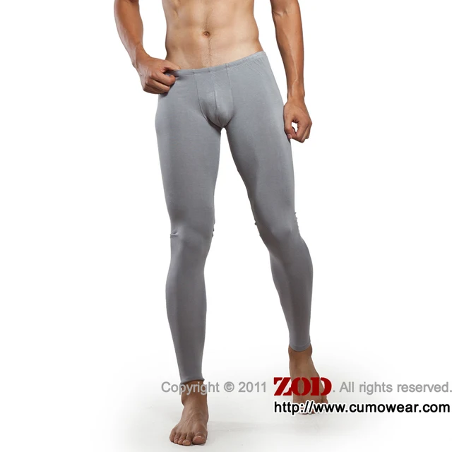Zod male underwear silky low waist sexy legging tight fitting elastic