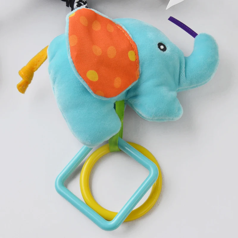 Детские игрушки-погремушки слон детские игрушки 0-12 месяцев новорожденный младенец кровать коляска игрушка развивающие игрушки мобильный Bebek Oyuncak