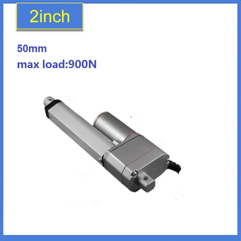 

2inch/ 50mm Stroke Position Feeback Linear Actuator With Potentiometer,12V DC 900N/198lbs Load Capacity