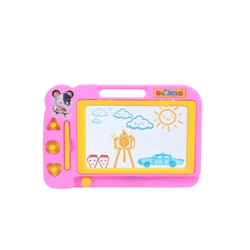 children plastic sketchpad work the magnetic panel Graffiti drawing board toys color writing board  learning education toy