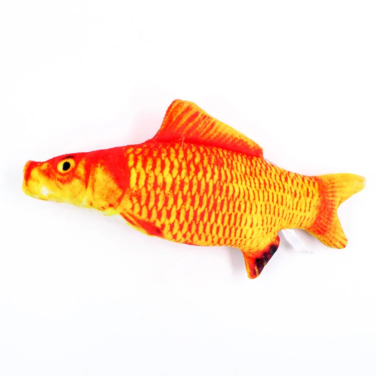 20cm Cat Favor Fish Toy Stuffed Fish Shape Cat Scratch Board Scratching Post plush toys For Cat Pet Toy Pet Products Supplies 