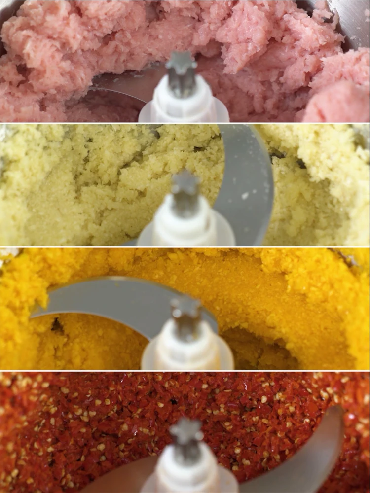 Meat Grinders grinder USES a 6-liter multi-purpose electric stainless steel blender to crush and chilli vegetables