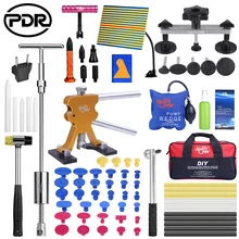 PDR Car Repair Dent Puller Set Removal Tool Kit Dent Puller Slide Hammer Rubber Tool Bag Glue Tabs for Any Car Dent Repair цена PDR Car Repair Dent Puller Set Removal Tool Kit Dent Puller Slide Hammer Rubber Tool Bag Glue Tabs for Any Car Dent Repair цены онлайн