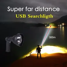Highpower светодиодный L2 перезаряжаемый встроенный аккумулятор портативного транспортного средства прожекторы Открытый usb портативный фонарь
