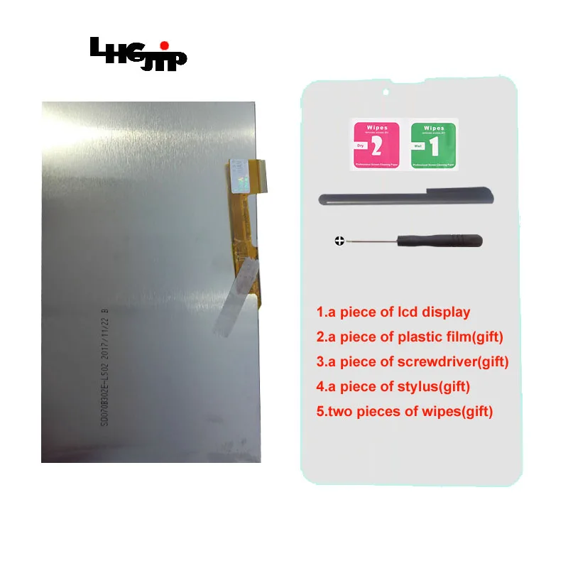 Skup 7 cal 30pin ekran LCD fpc0703008_B FPC0703002_B Tablet 163*97mm matryca wyświetlacza LCD wewnętrzny ekran wymiana panelu