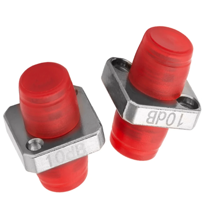 

10Pcs/Lot,FC UPC Fiber Fixed Value Bulkhead Mechanical Attenuator FC- FC 1-30dB Fixed Optic Attenuator
