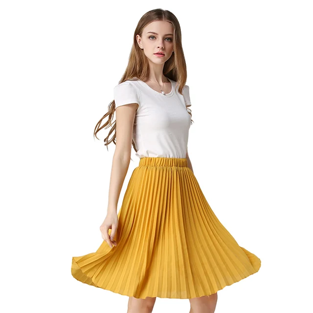 Vintage Tulle Skirt Tutu Midi Summer Skirts Womens 2017 Slim Elastic ...