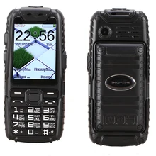 Ударопрочный пылезащитный Противоскользящий резиновый фонарик с двумя sim-картами, большой ключ, Дополнительный внешний аккумулятор, долгий режим ожидания, армейский внешний прочный мобильный телефон P497