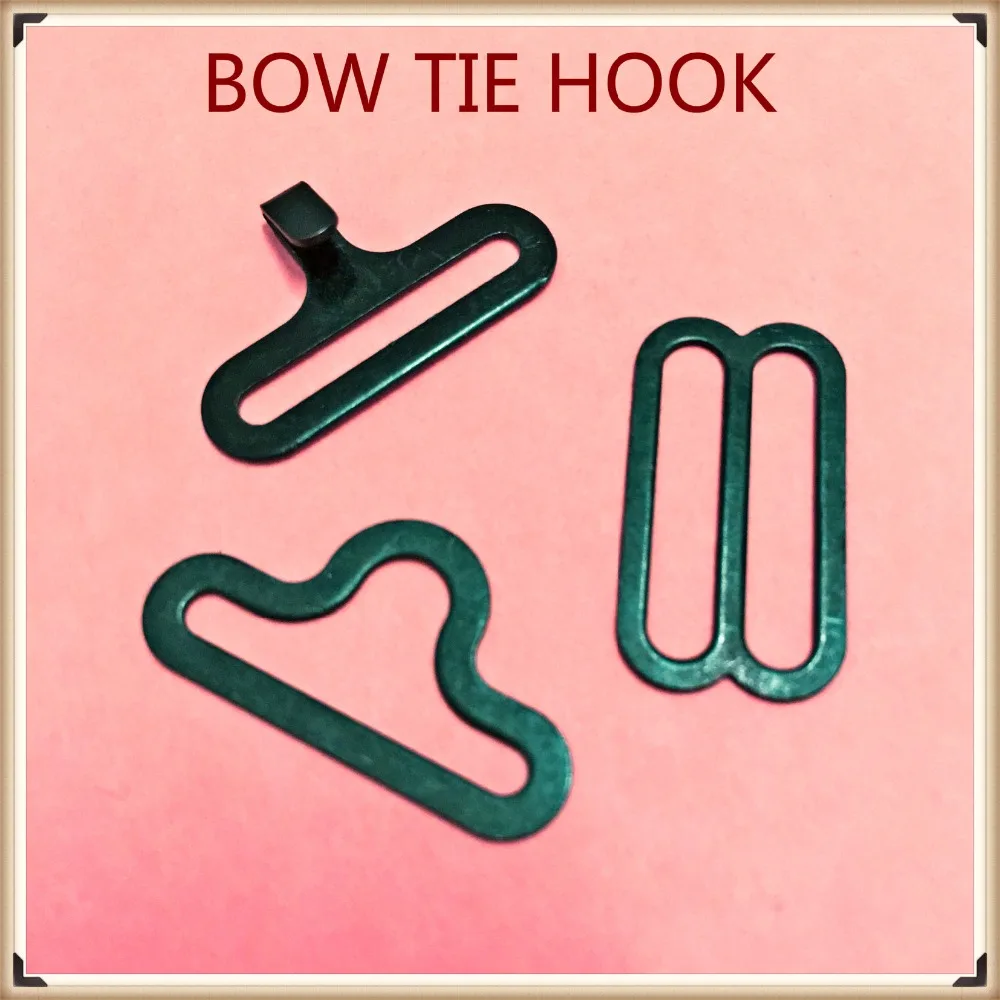 Buy 100 Bow Tie Hardware Sets Necktie Hook Bow Tie or
