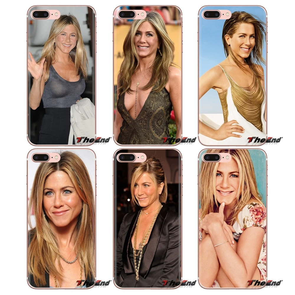 For Huawei Mate Honor 4C 5C 5X 6X 7 7A 7C 8 9 10 8C 8X 20 Lite Pro Jennifer Aniston actress Transparent Soft Cases Covers |