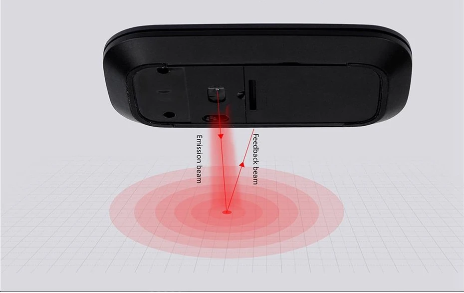 Ajazz I25T mouse bluetooth  2.4G dual mode gaming wireless mouse silent mute thin energy-saving computer mouse gamer mause (8)