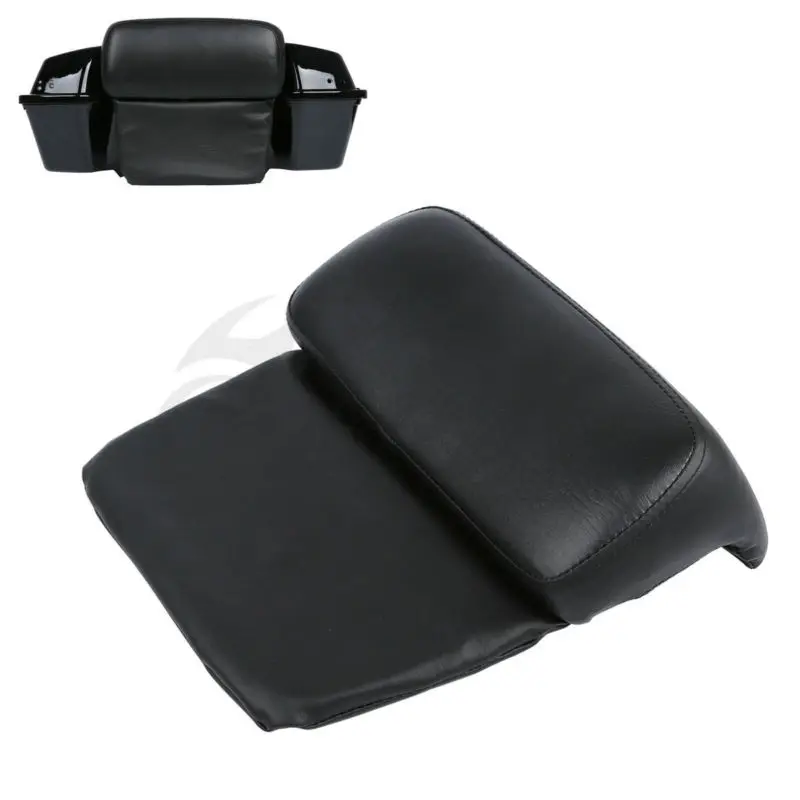 Pillow Pad Backrest Chopped Razor Trunk Pack For Harley Touring Road Glide King FLHR FLT Electra Street Glide FLHX Motorcycle Pillow Pad Backrest Chopped Razor Trunk Pack For Harley Touring Road Glide King FLHR FLT Electra Street Glide FLHX Motorcycle
