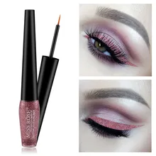 Водонепроницаемый подводка для глаз, легко наносится, быстросохнущая макияжная подводка для глаз гладкой с длинным рукавом, Длительное Действие, подводка для глаз, красочный пигмент Красота косметический