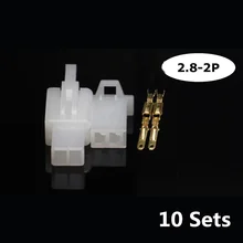 Automobile 50 ensembles connecteur tout-terrain 2 3 4 6 9 broches Kit de fil moto Auto voiture vtt(China)