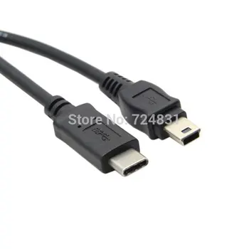 

CY USB-C USB 3.1 Type C Male to Mini USB 2.0 Male Data Cable High Quality for Nokia N1 Tablet & Mobile Phone Cablecc