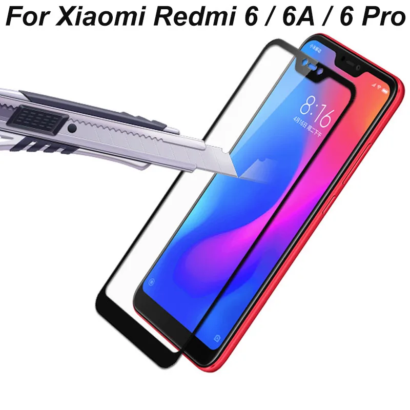

9H Hardness Tempered Protective Glass Xiaomi Redmi 6 Redmi 6A Redmi 6 Pro Screen Protector Glass Film for Xiaomi Redmi 6 Pro