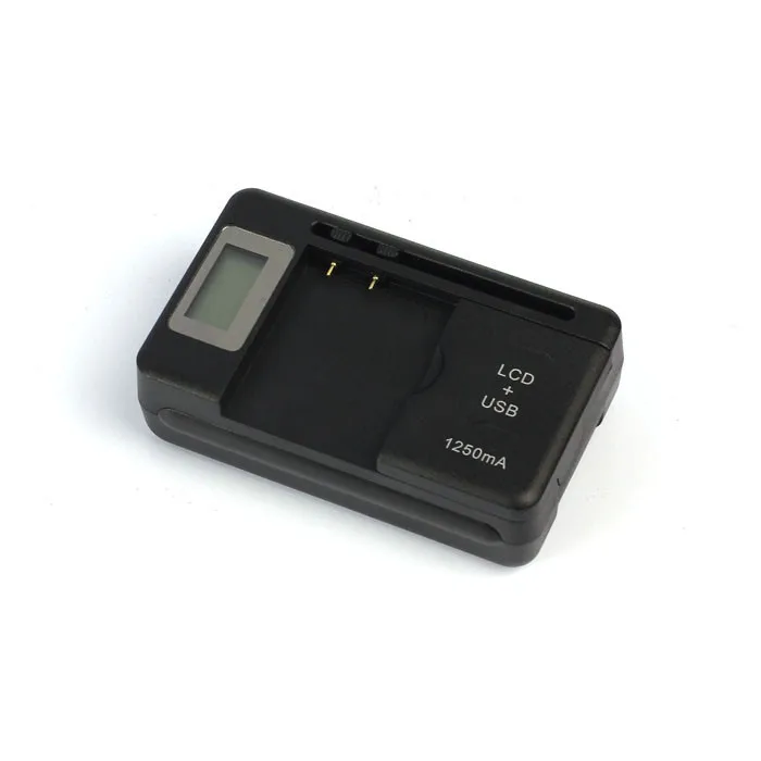 

HOT SALE Universal Battery Charger LCD Screen Display Charger + USB-Port For Smartphone Battery #UO