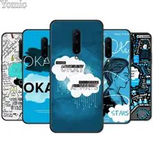 The Fault In Our Stars OKAY Silicone Phone Case for Oneplus 7 7 Pro 6 6T 5T Black Case for Oneplus 7 7Pro Soft TPU Cover Shell