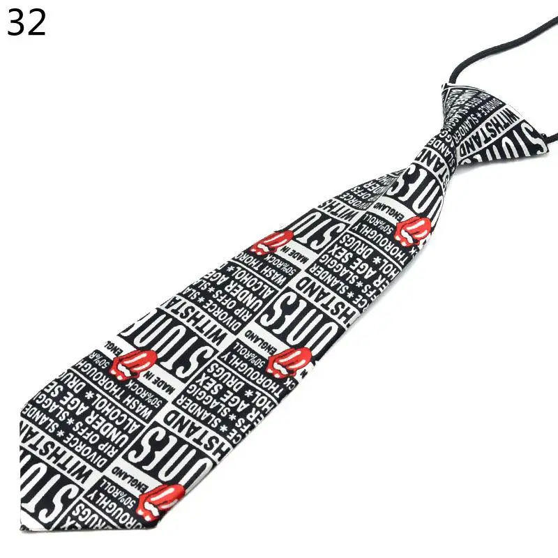 Fashion Boys Girls Kindergarten School Uniforms Children's Ties Striped Plaid Necktie
