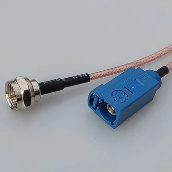 

Customize RF extension cable F Male Plug Connector Switch FAKRA Connector Cable RG316 15CM 6" Adapter pigtail