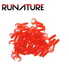 Runature 4cm/0.8g Maggot Worms 50pcs 100pcs Soft Fishing Lure Artificial Silicone Fishing Lure Bait 50pcs lot 2cm lures soft bait 9 colors fishing lure soft fishing baits silicone bait worms fishing lure with hot lc004