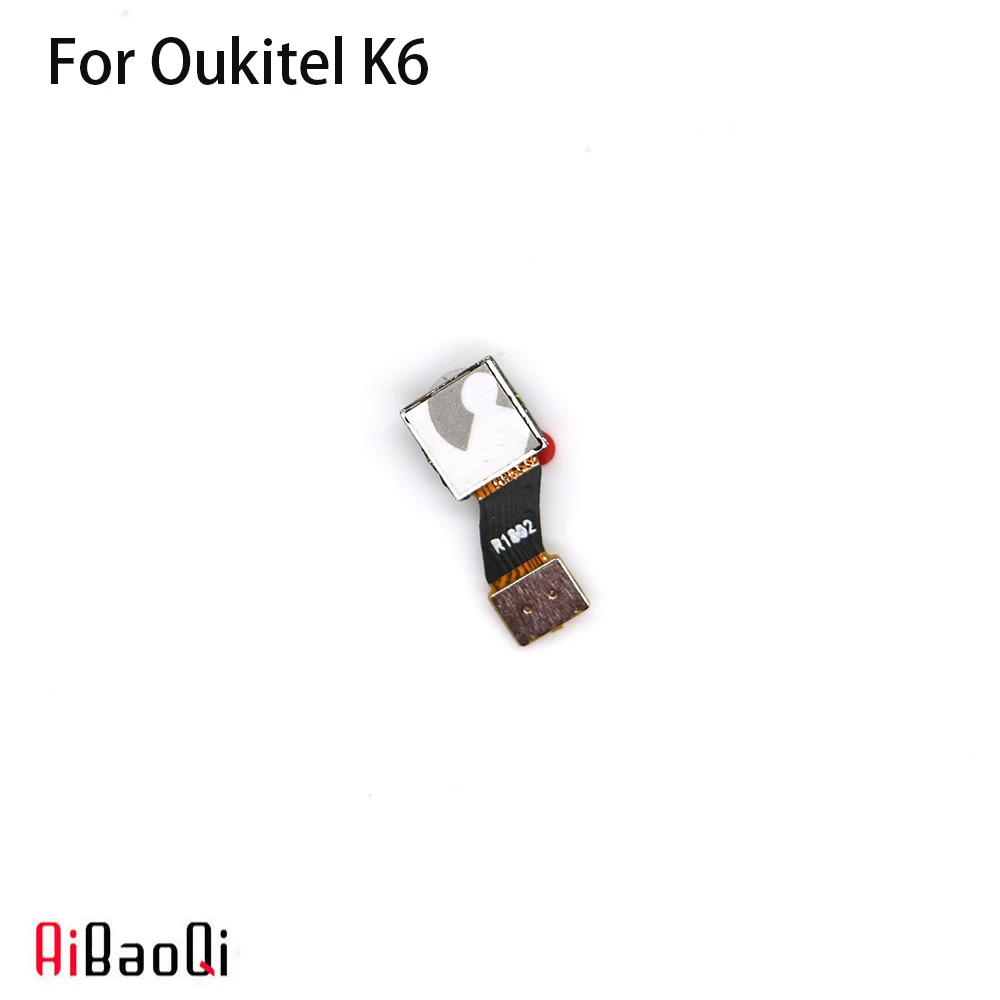 Aibaoqi Высокое качество Новые оригинальные Oukitel K6 8.0MP вице-фронтальная камера Замена запасных частей для Oukitel K6 чехол для телефона