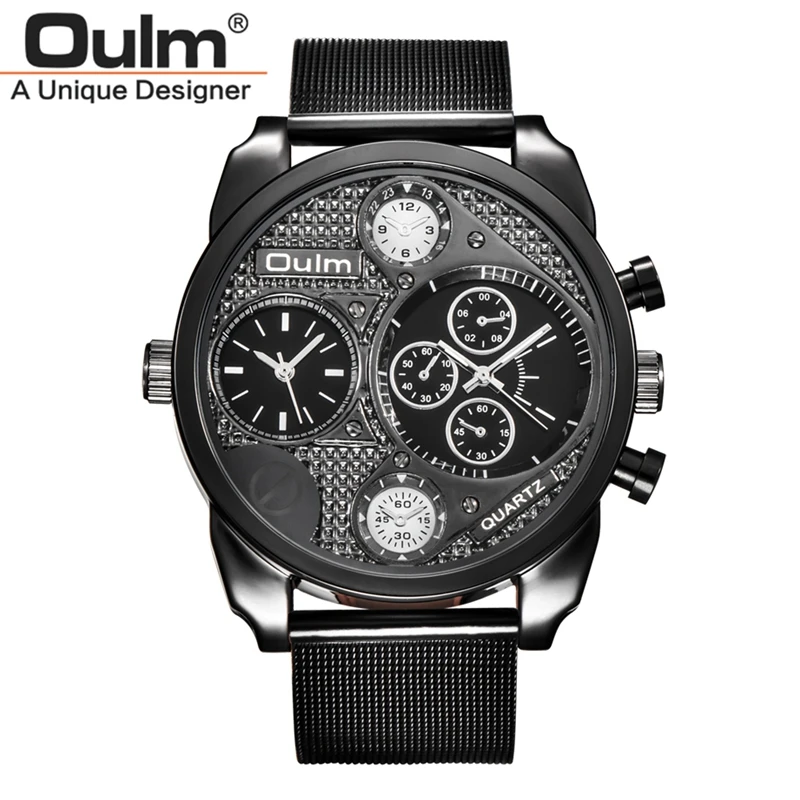 Prix pour Marque de luxe Conception Oulm Montres Hommes En Acier Plein Quartz-montre Antique Mâle Occasionnel Montre-Bracelet Militaire relojes hombre 2017 Prix pour Marque de luxe Conception Oulm Montres Hommes En Acier Plein Quartz-montre Antique Mâle Occasionnel Montre-Bracelet Militaire relojes hombre 2017